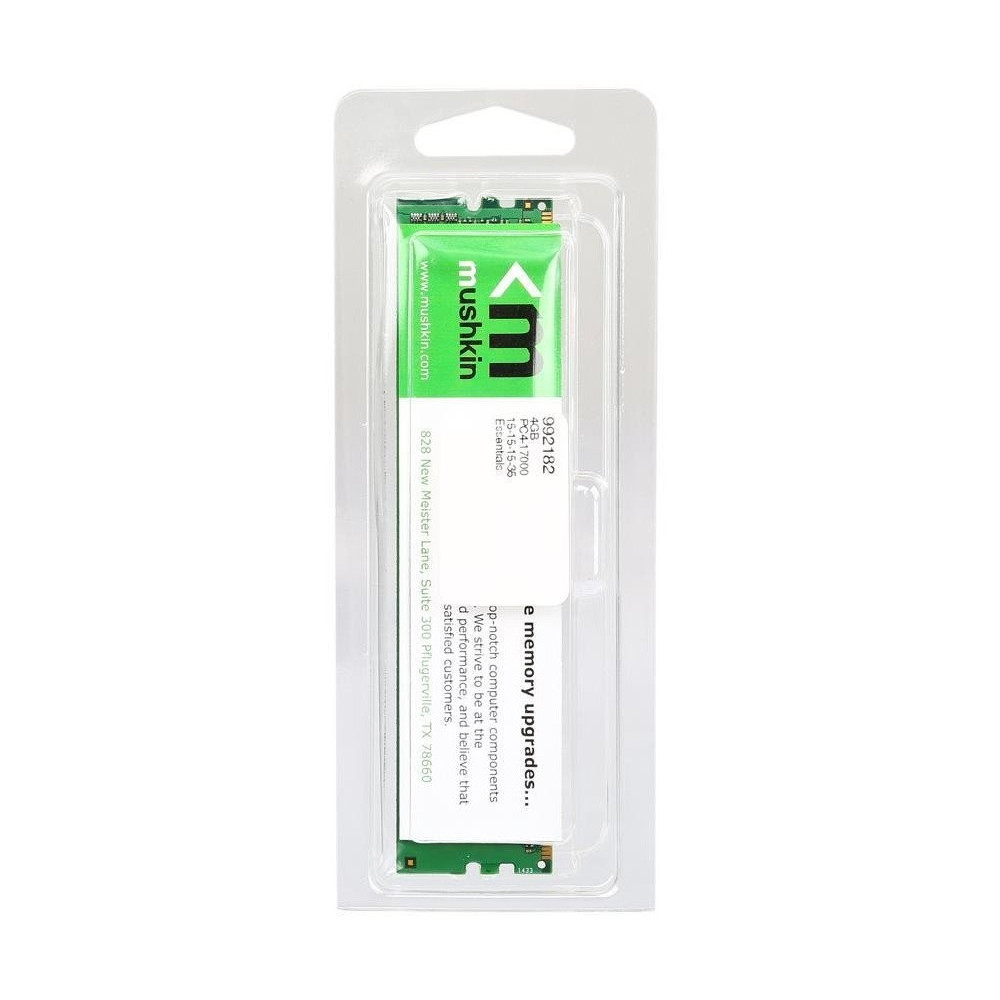 Barrette mémoire Mushkin Essentials UDIMM DDR4 16 Go 3200 MHz