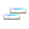 Barrette mémoire Mushkin Redline Lumina White DDR4 UDIMM RGB 16 Go (2x 8 Go) 3600 MHz