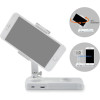 Stabilisateur de caméra Pour Smartphone Ksix BXSR01 / Blanc