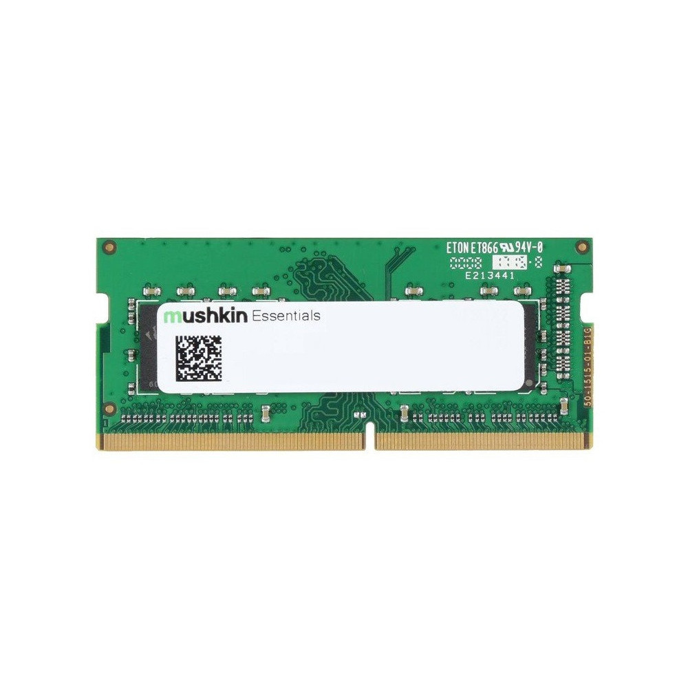 Barrette mémoire Mushkin Essentials DDR4 SODIMM 8 Go 3200 MHz