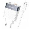 Chargeur KAKU Type C  Fully Compatible QC3.0 / 18W / Blanc