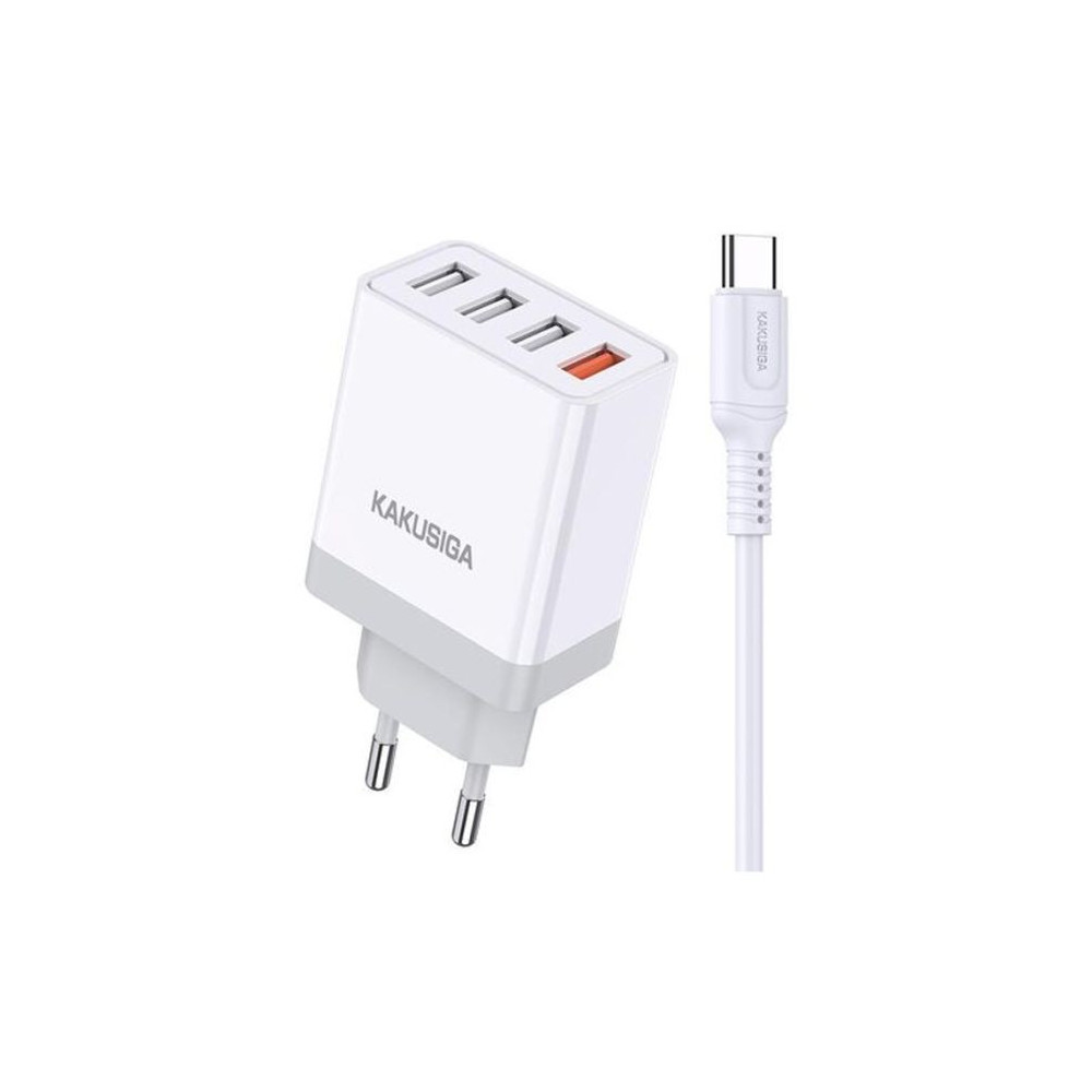 CHARGEUR KAKU TYPE-C FAST Charge QC3.0