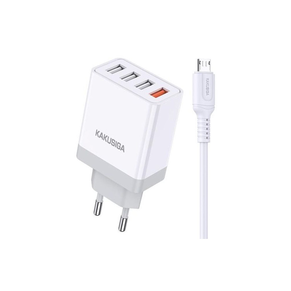 CHARGEUR KAKU MICRO-USB  FAST Charge QC3.0