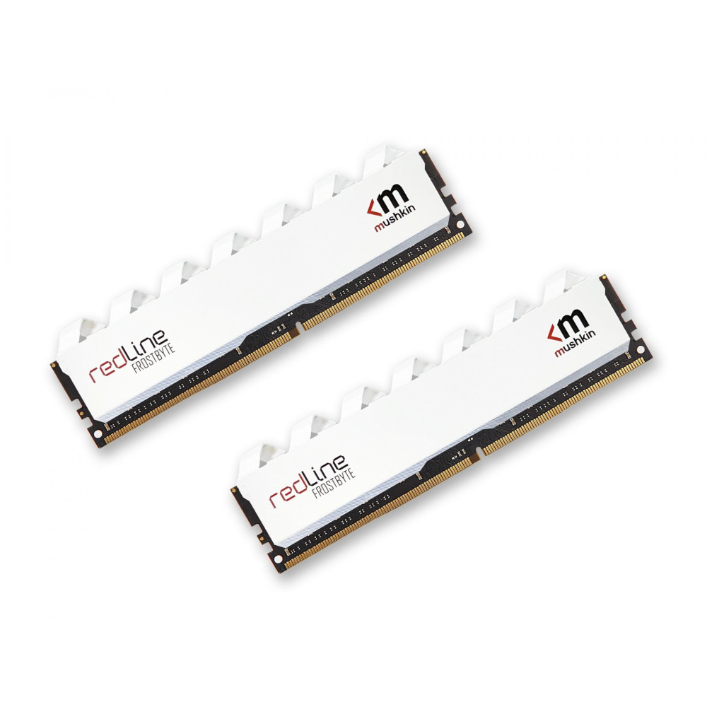 Barrette mémoire Mushkin Redline White DDR4 UDIMM 16 Go (2x 8 Go) 3200 MHz
