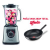 Blender Moulinex Perfect Mix LM811D10 / 1200W + Poêle Wok 28cm Tefal Offerte