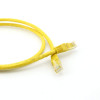 Câble réseau RJ45 Cat6 UTP 24 AWG en PVC / 0.5M Jaune