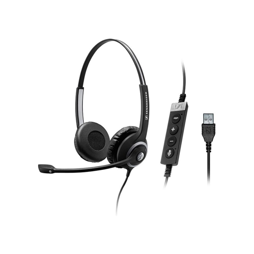 Micro casque filaire USB  Epos Sennheiser SC 260 USB MS II / NOIR