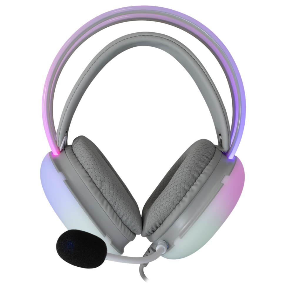 Casque Gaming Stéréo White Shark FIREFLY / White