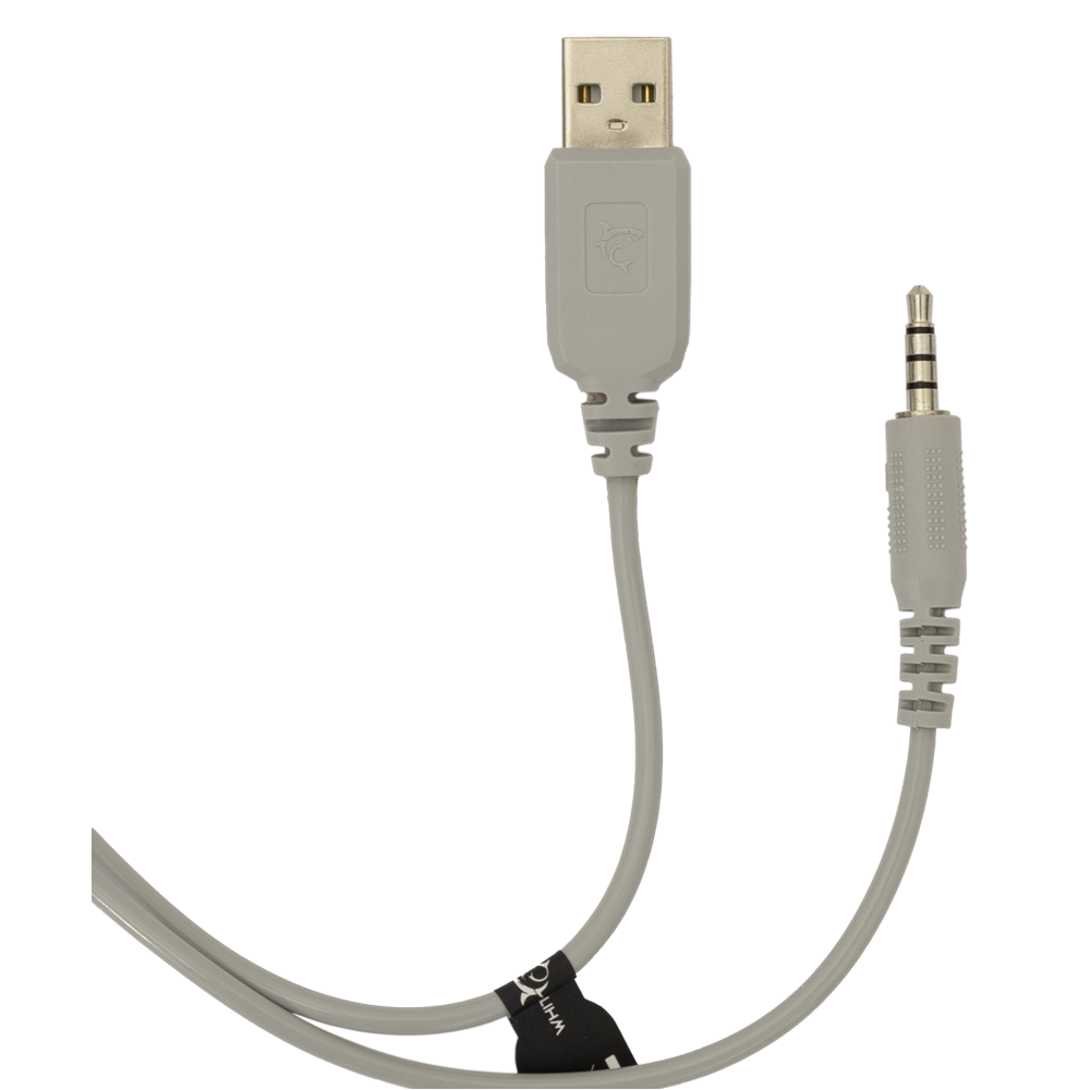 Casque Gaming Stéréo White Shark FIREFLY / White