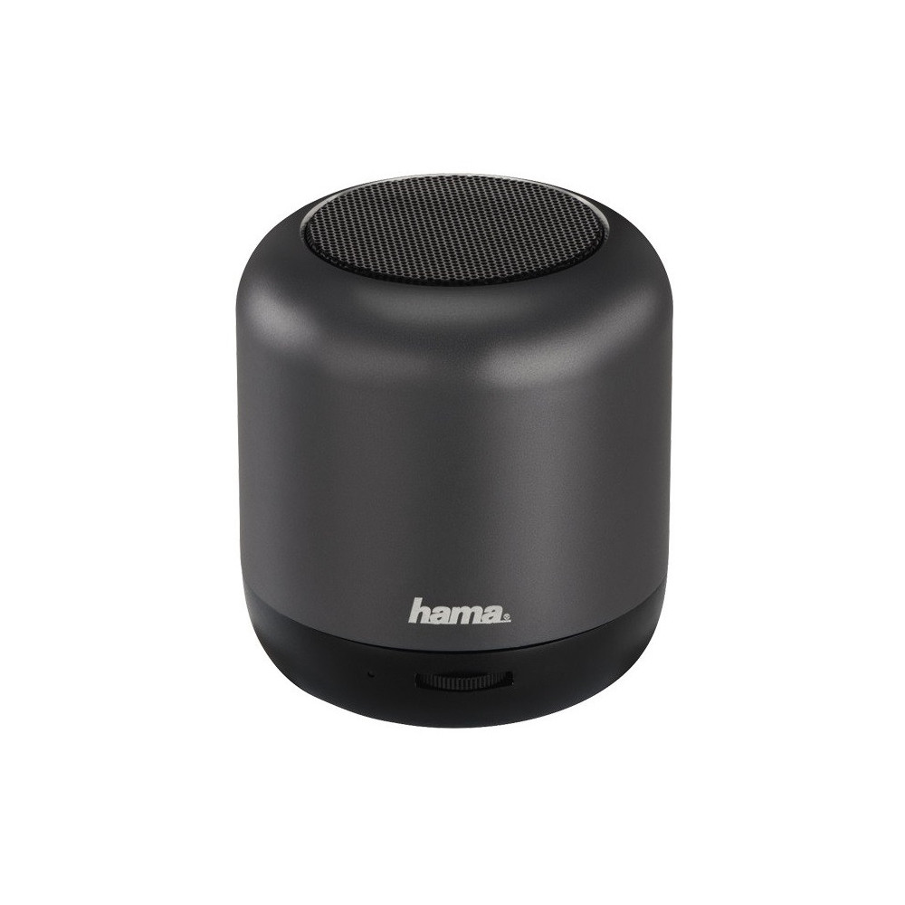 Haut-parleur Bluetooth Hama Steel Drum / Noir