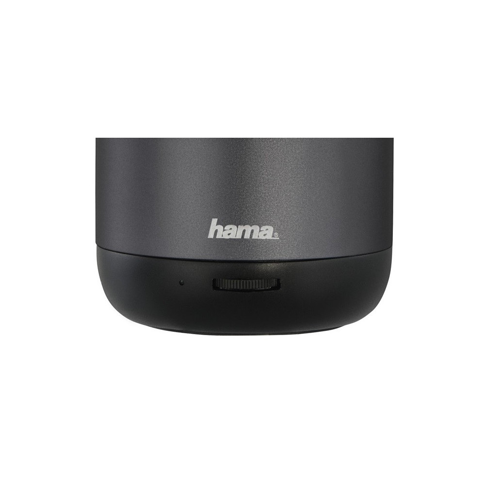 Haut-parleur Bluetooth Hama Steel Drum / Noir