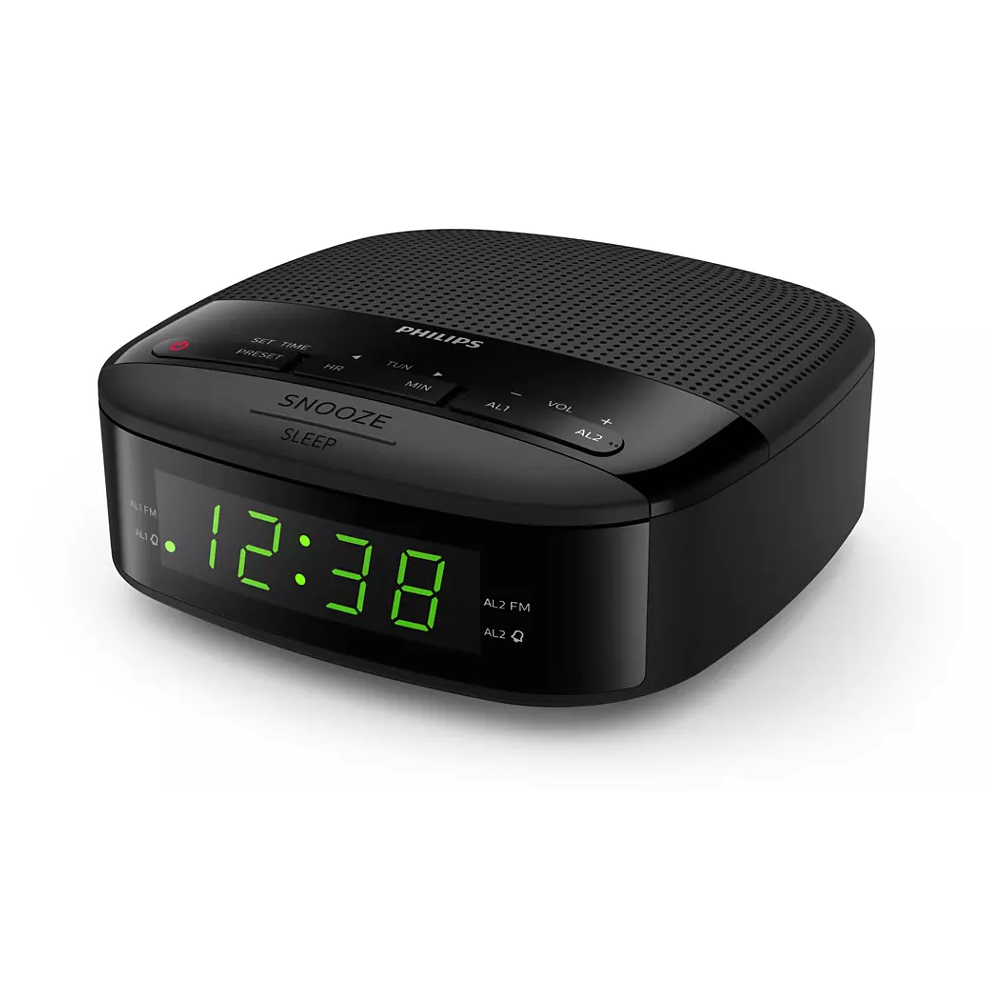 Radio-réveil Sans Fil PHILIPS TAR3205 / Noir