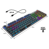 Clavier gaming mécanique Sans Fil RGB Spirit of Gamer XPERT-K1500 / RED SWITCHS / Noir