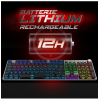 Clavier gaming mécanique Sans Fil RGB Spirit of Gamer XPERT-K1500 / RED SWITCHS / Noir
