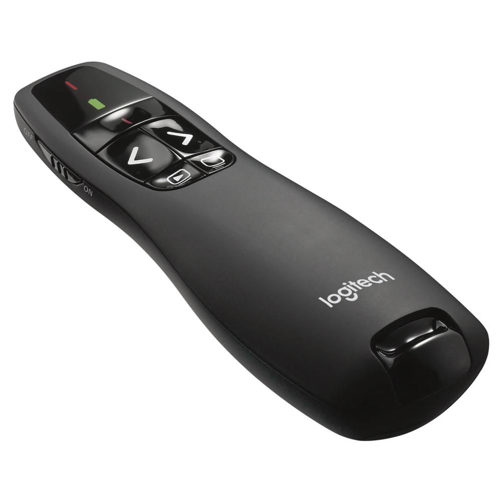 TÉLÉCOMMANDE DE PRÉSENTATION Avec Pointeur LASER R400 Logitech