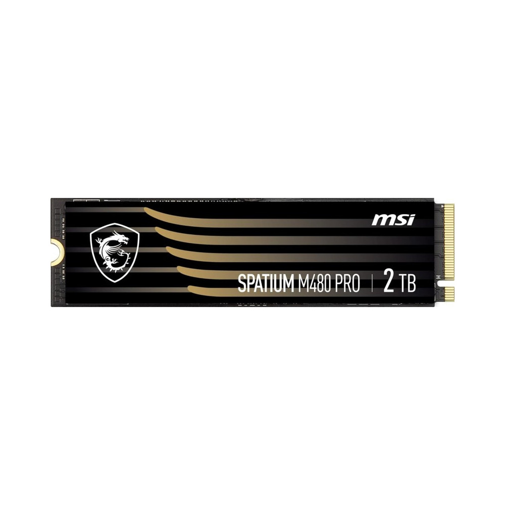 Disque Dur Interne SSD MSI SPATIUM M480 PRO PCIe 4.0 NVMe M.2 / 2 To