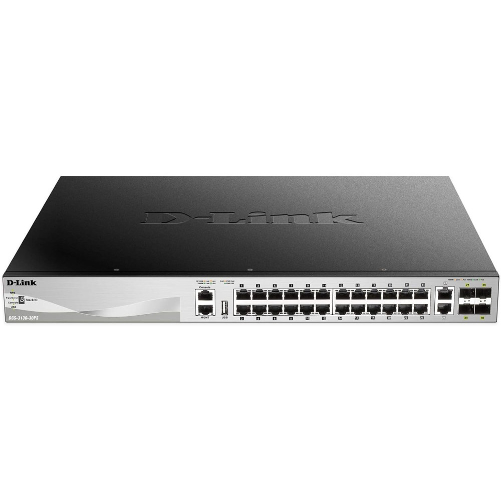 D-Link  Commutateur réseau Géré L3 Gigabit Ethernet  / DGS-3130-30S