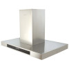 HOTTE CENTRALE FRANCO ILOT-LARA 90X 90 CM / INOX