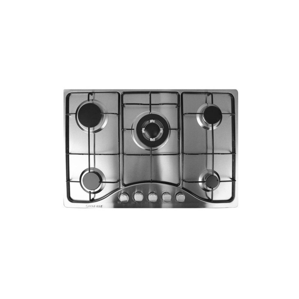 PLAQUE DE CUISSON ENCASTRABLE STARONE ST-806 / 5 FEUX  / 60 cm / INOX