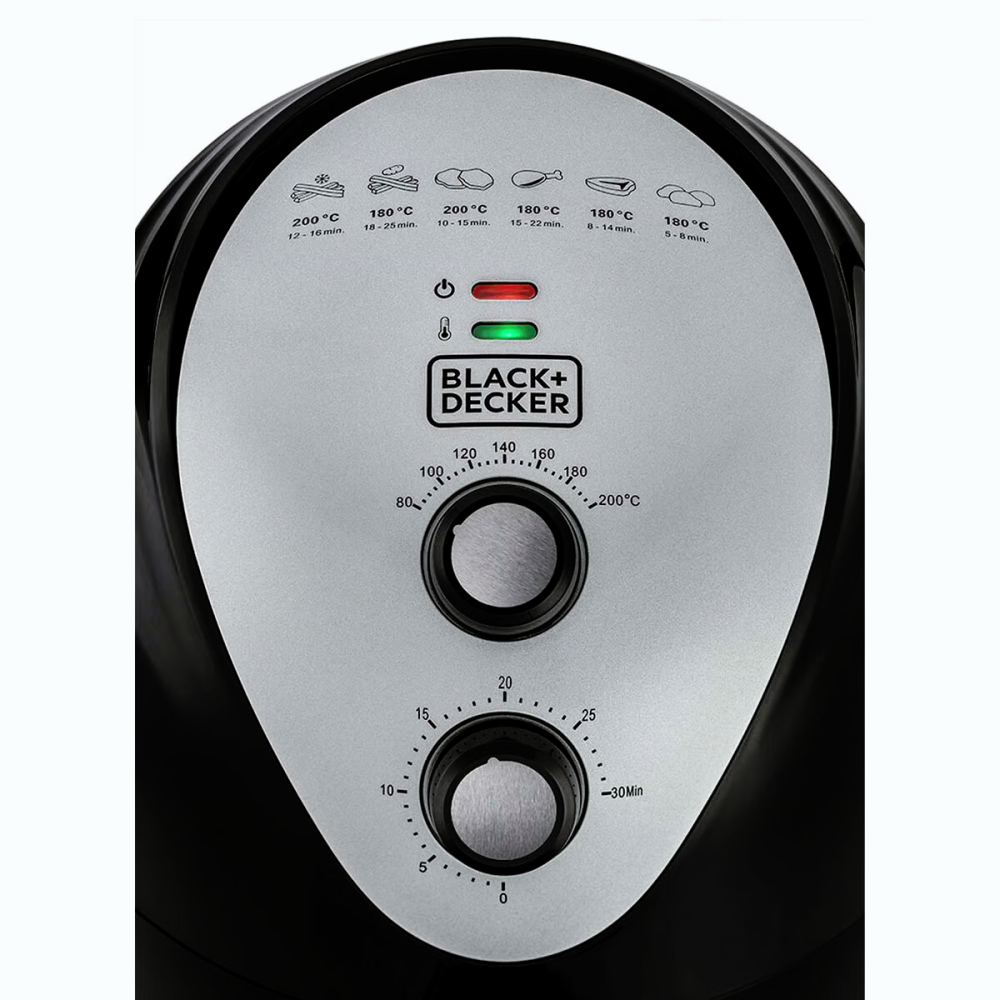 FRITEUSE SANS HUILE BLACK&DECKER AF150-B5 / 1500W / NOIR