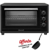 Four Electrique Brandt FC420MUB Chaleur Tournante / 42L / Noir + Casserole 20 cm Cook'art Gratuite