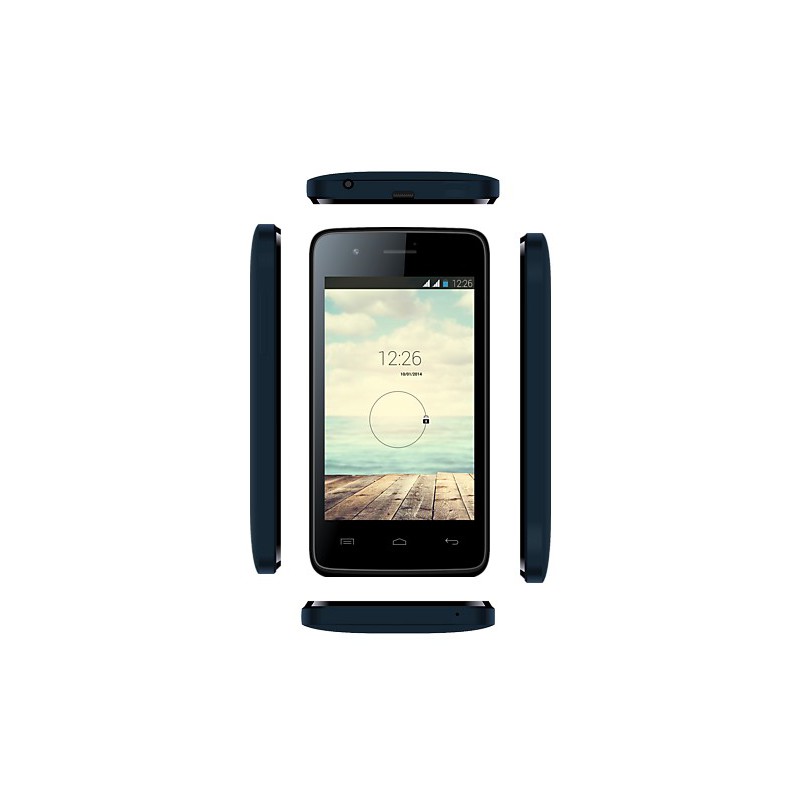 Téléphone Portable Evertek EverGlow D40 / 3G / Double SIM + Puce DATA Ooredoo avec 1 mois (1 Go) d'internet