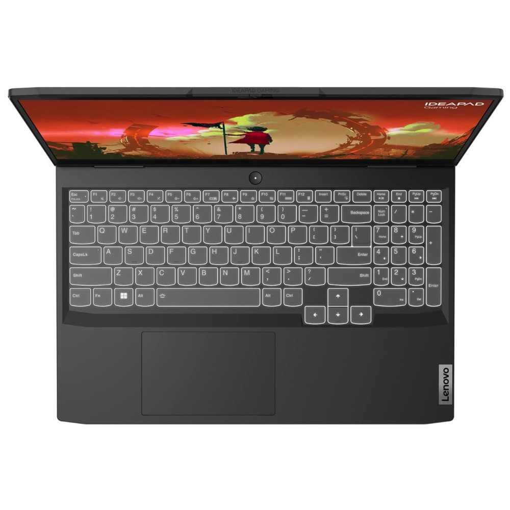 Pc Portable Gamer Lenovo IdeaPad Gaming 3 15ARH7 / Ryzen 5 7535HS / RTX 4050 6G /16 Go DDR5 / 512 Go SSD / Windows 11 / Gris