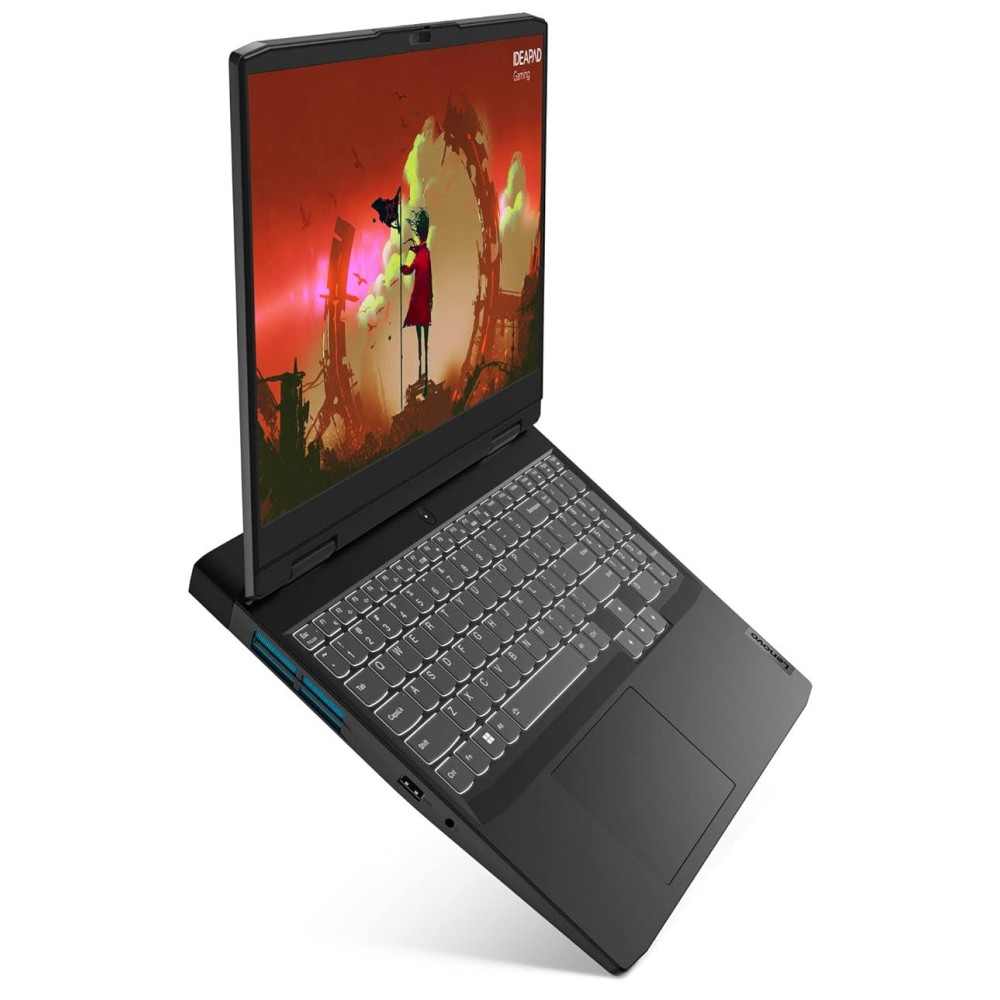 PC Portable Gamer Lenovo IdeaPad Gaming 3 15ARH7 / Ryzen 5 7535HS / RTX 4050 6G 32 Go DDR5 / 512 Go SSD / Windows 11 / Gris