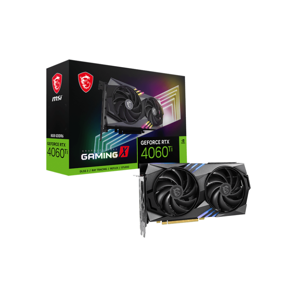Carte Graphique MSI GeForce RTX 4060 Ti GAMING X / 8 Go GDDR6