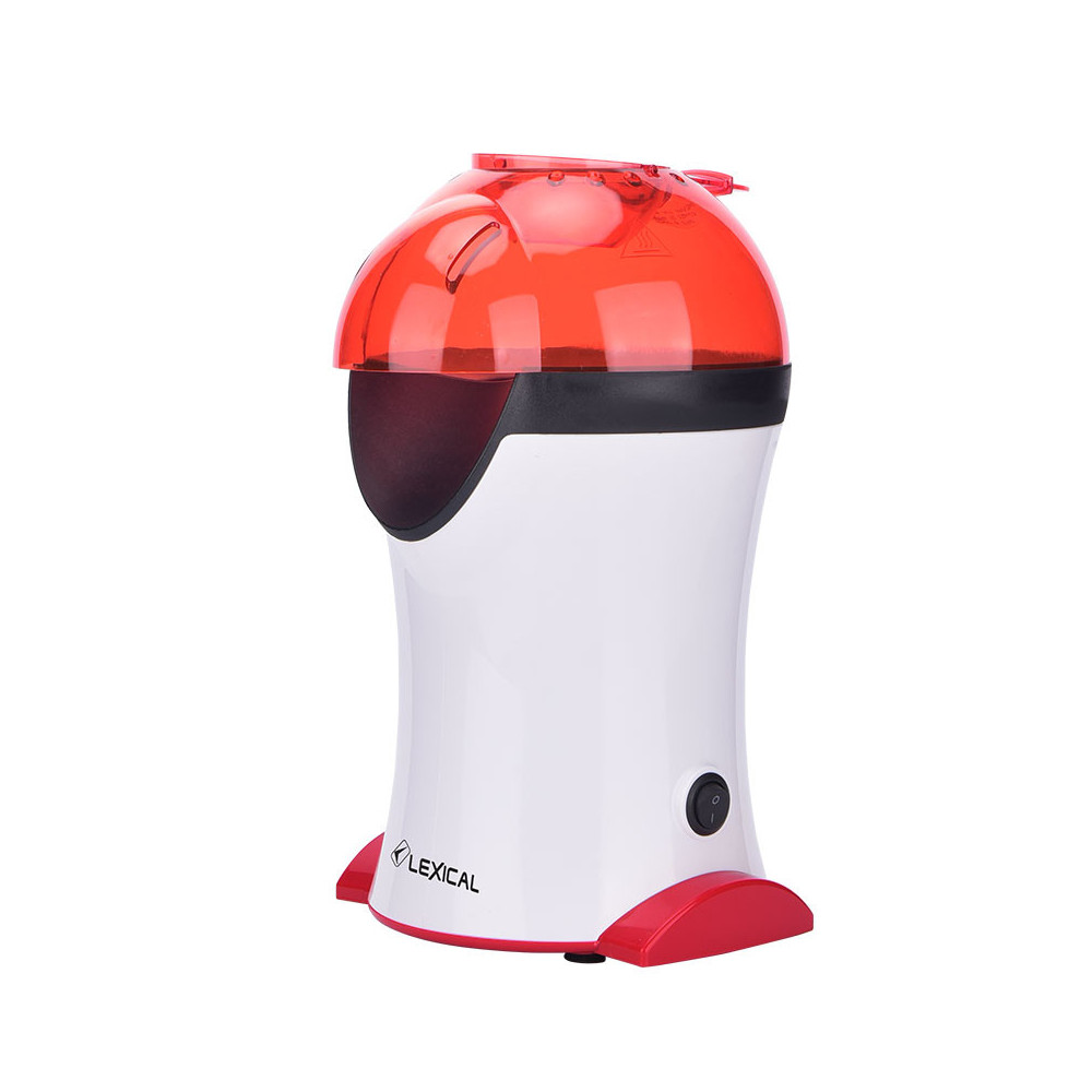 Machine à pop-corn LEXICAL LPO3501 1200W  / BLANC & ROUGE