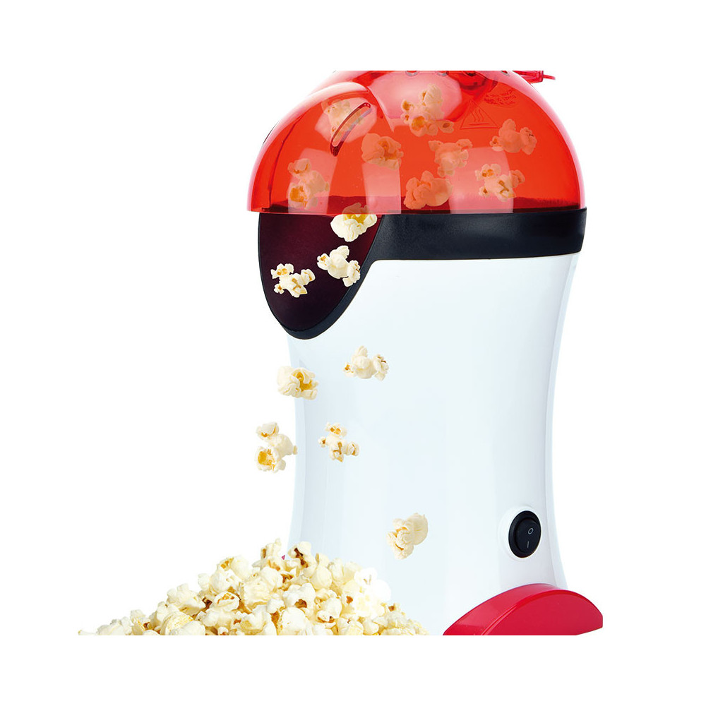 Machine à pop-corn LEXICAL LPO3501 1200W  / BLANC & ROUGE