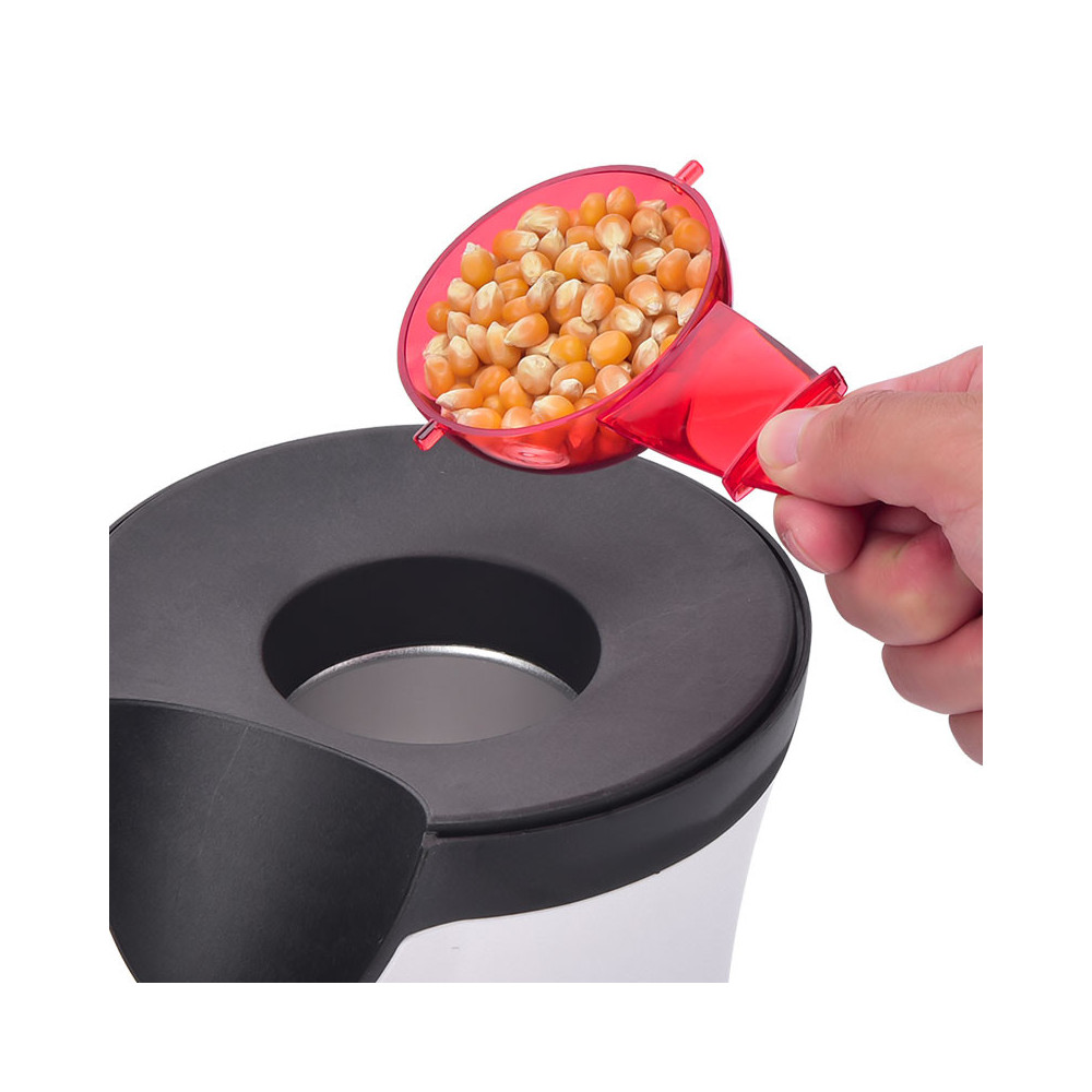 Machine à pop-corn LEXICAL LPO3501 1200W  / BLANC & ROUGE