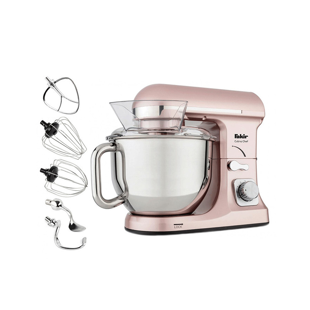 Robot Pétrin Fakir Magic Chef / 1200W / Rose