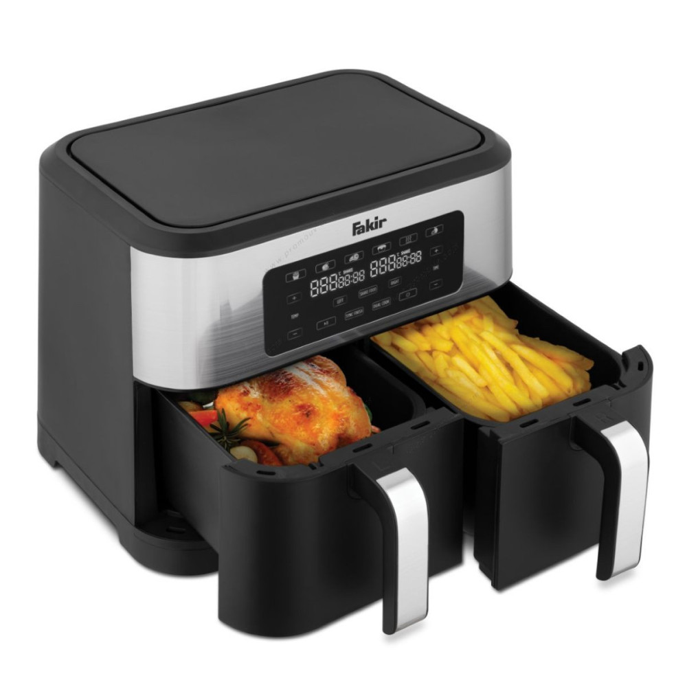 FRITEUSE A AIR CHAUD FAKIR  8.5L / DOUBLE BAC 4.25L