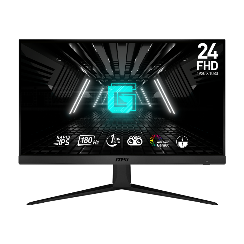 ECRAN GAMING  MSI 24"FHD RAPID IPS 180Hz FLAT