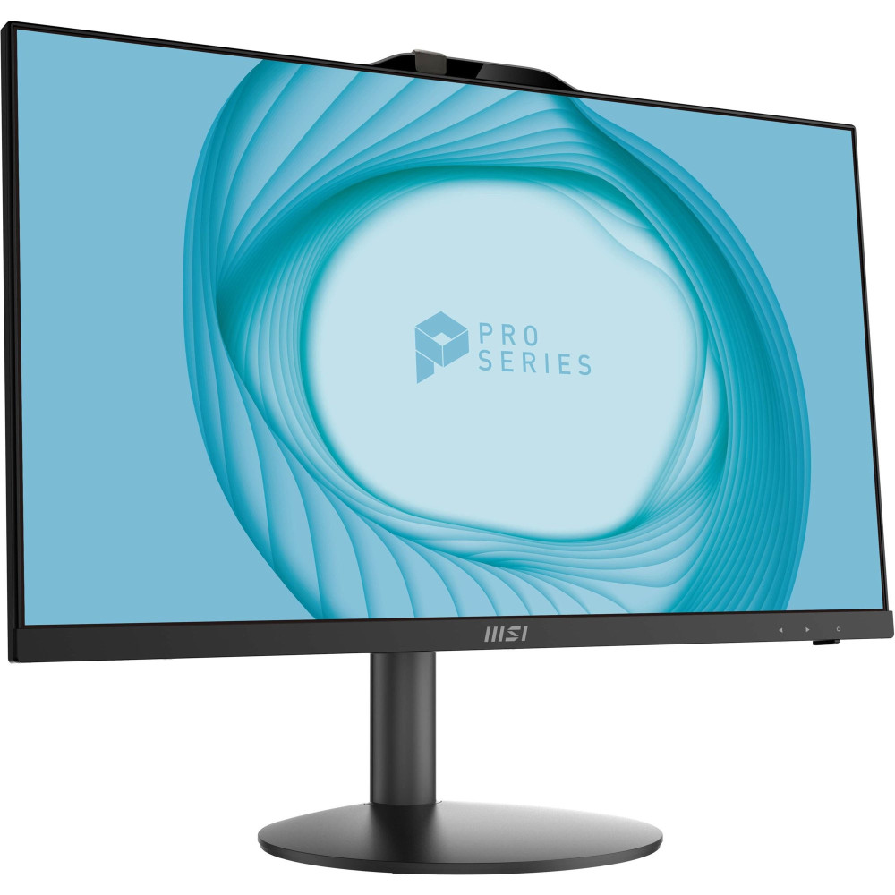 PC de bureau All in One MSI Modern AP242 12M / i5 12è Gén / 16 Go / 512 Go SSD / Windows 10 Pro / Noir