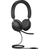 MICRO CASQUE FILAIRE JABRA EVOLVE2 40 SE DUO MS-USB-A / NOIR