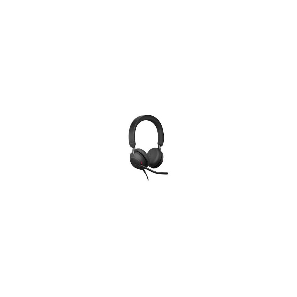 MICRO CASQUE FILAIRE JABRA EVOLVE2 40 SE DUO MS-USB-A / NOIR
