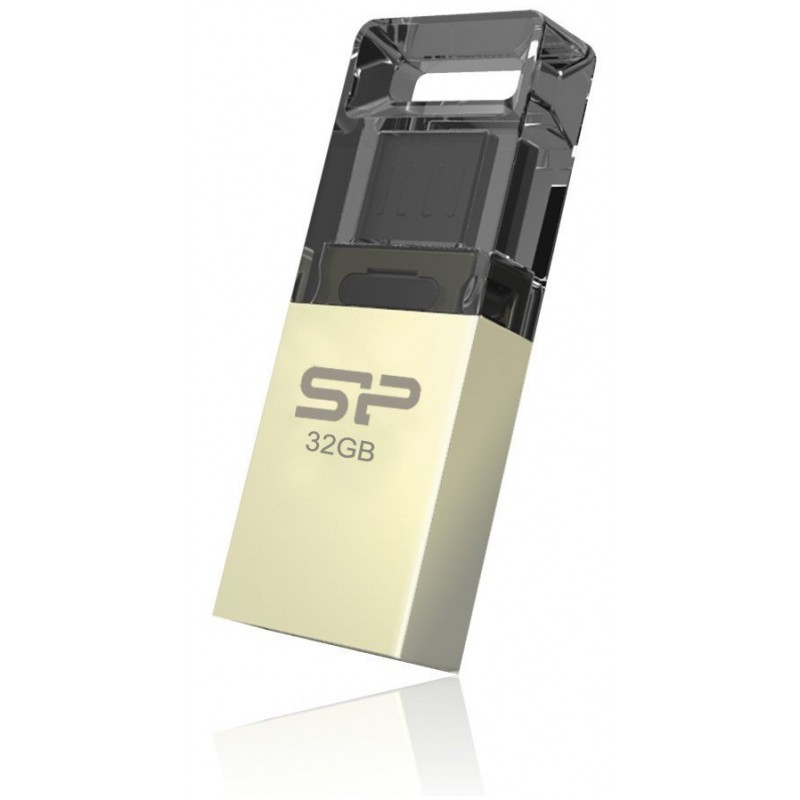 Clé USB Silicon Power X10 Dual Drive Pour Smartphone et PC / 32 Go