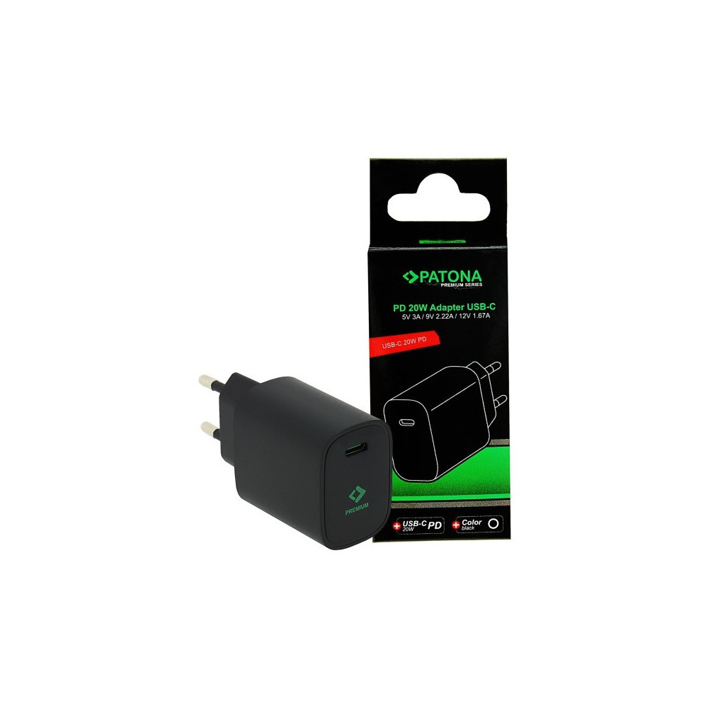 Chargeur secteur PATONA  Premium PD20W / 20 W