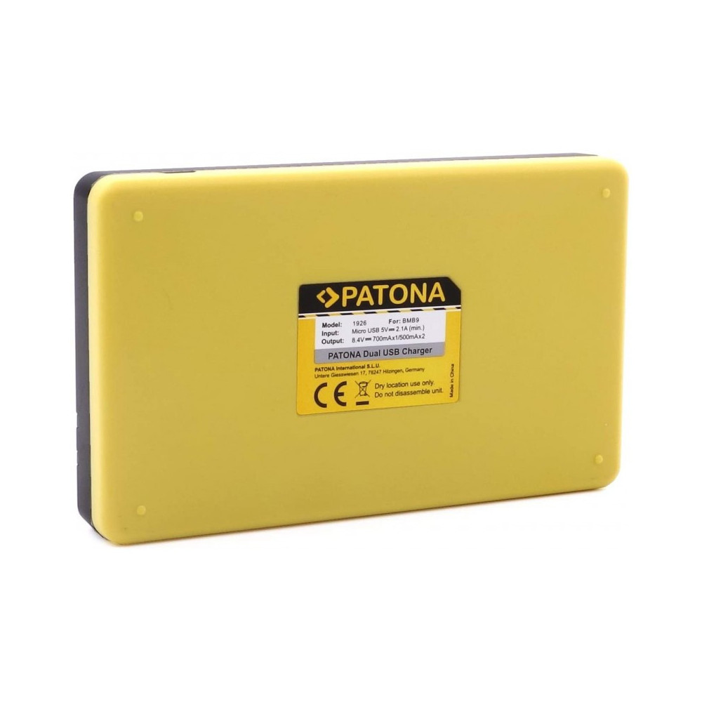 Chargeur De Batterie double  Pour Appareils Photos LP-E8