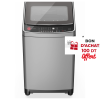 Machine à laver Automatique Top Load Hoover 12 Kg / 1000 trs / Silver + 100 dt bon d'achat + Livraison + Installation et Mise en Marche Gratuites