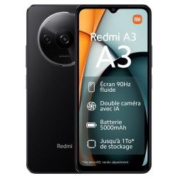 Smartphone Xiaomi Redmi A3  4 Go / 128 Go / Noir