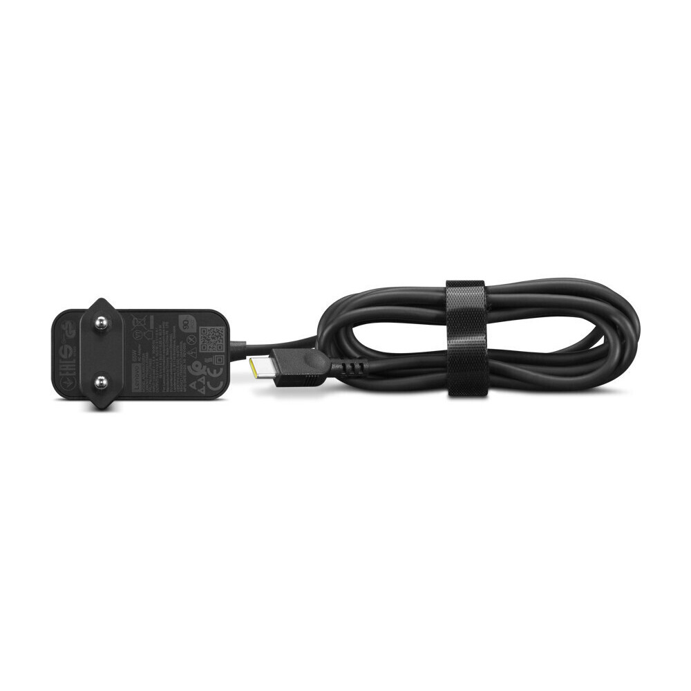 Adaptateur Pour PC PORTABLE Lenovo mural USB-C / 65 W –/ Noir