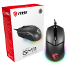 MSI CLUTCH GM11 / RGB / Noir