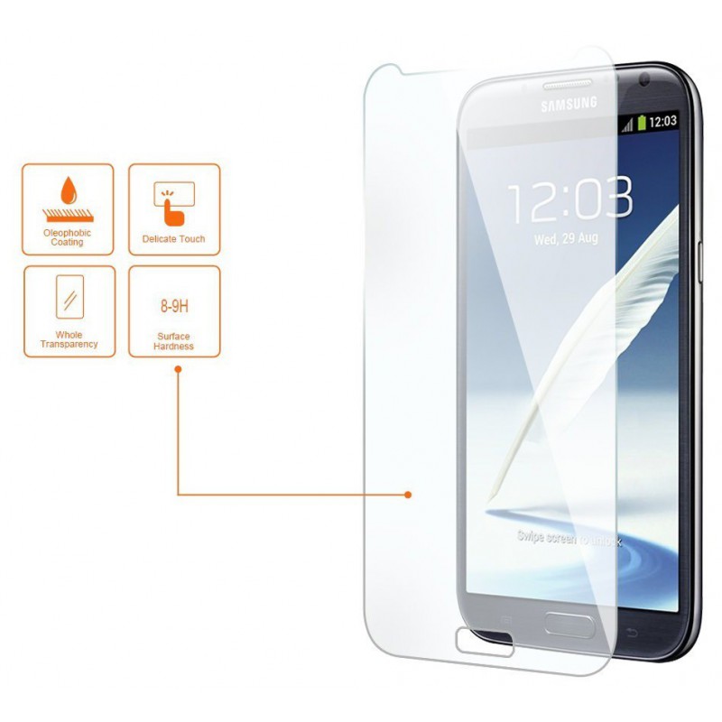 Protection Écran Verre Trempé pour Samsung Galaxy Note 2