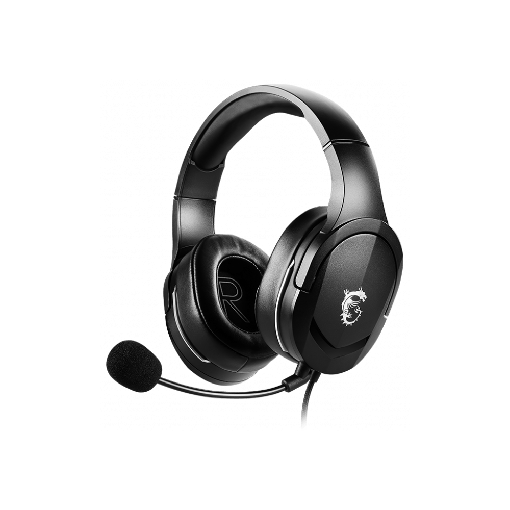Casque Micro Gaming Pliable MSI Immerse GH20 / Noir