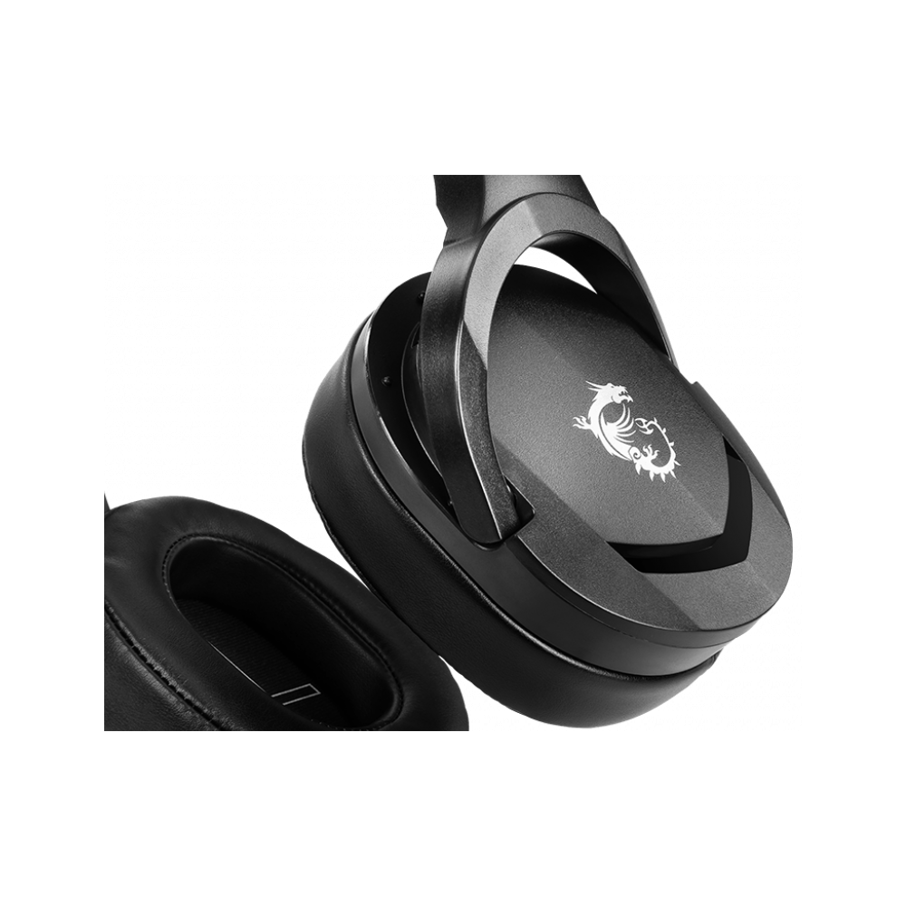 Casque Micro Gaming Pliable MSI Immerse GH20 / Noir