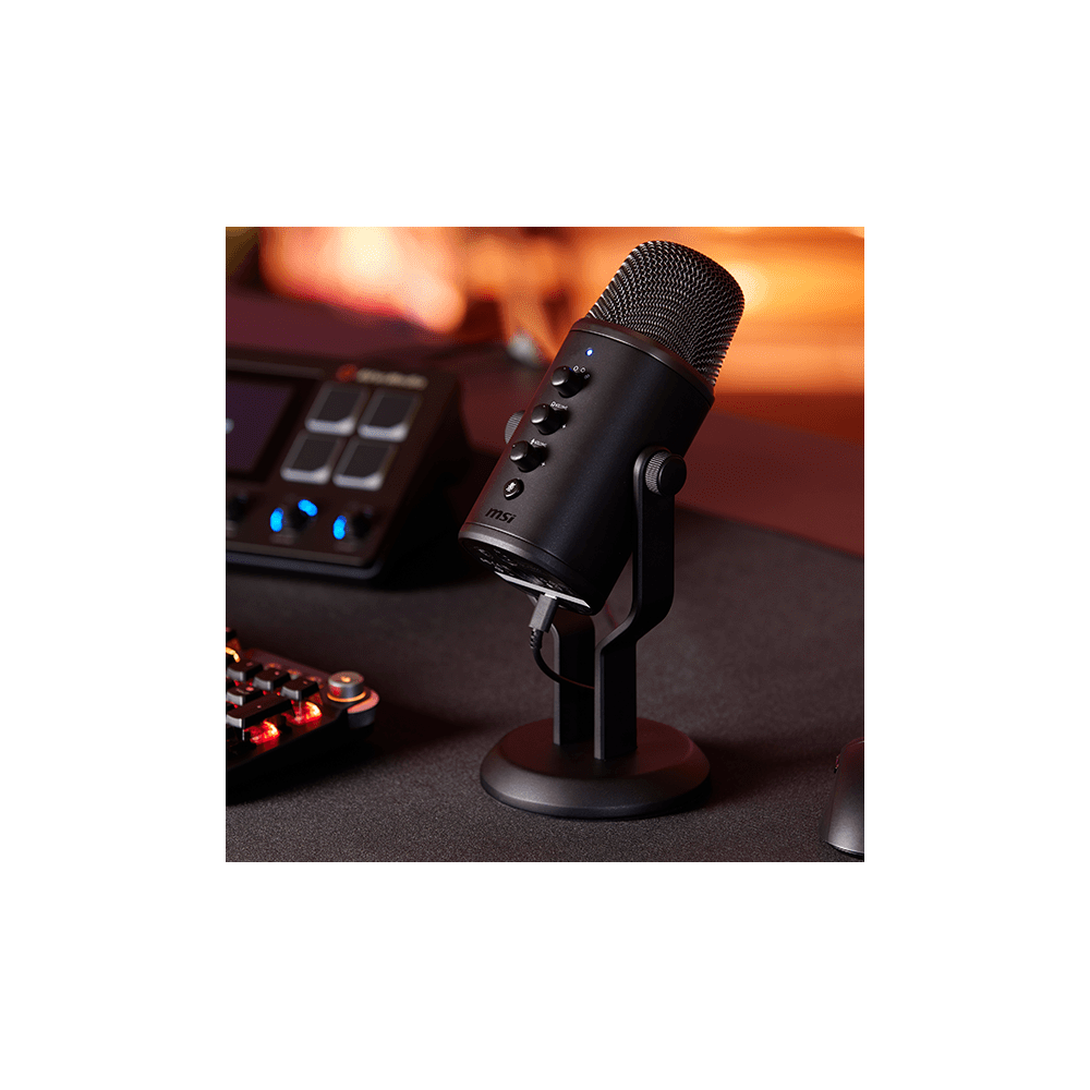 Microphone Gaming MSI IMMERSE GV60 STREAMING MIC / Noir