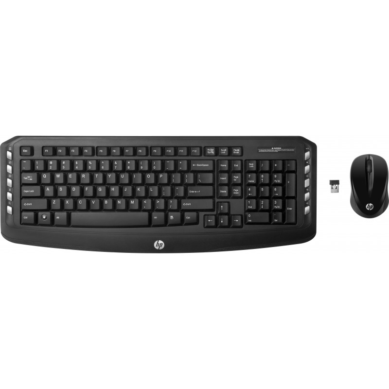 Ensemble Clavier Souris Sans Fil HP